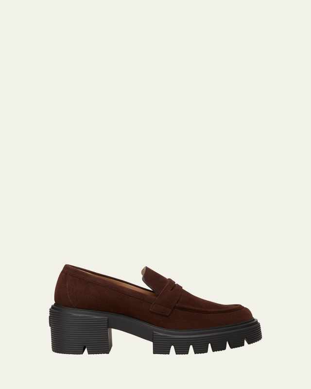Soho Suede Casual Penny Loafers